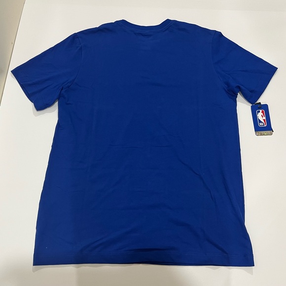 Nike, The Nike Tee, Philadelphia 76ers, Blue & White - Picture 8 of 9